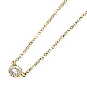 TIFFANY Gold Diamond Necklace